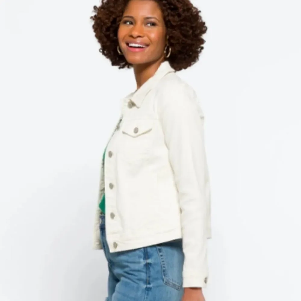 Prosperity Jolene Stretch Colored Denim Jacket NAVY XL‎ Stitch Fix NWT